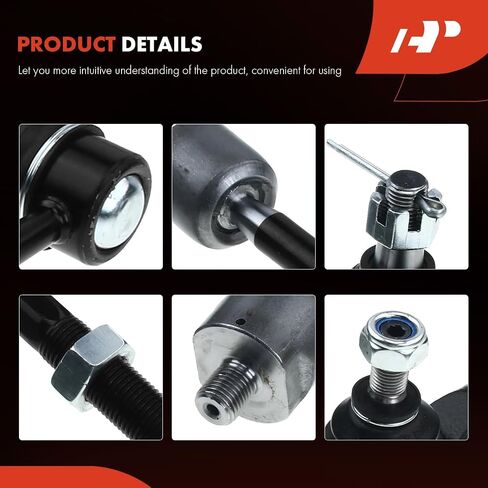 A-Premium Set of 8, Front Sway Bar Link, Lower Ball Joint, Inner Outer Tie Rod End, Compatible with Toyota Corolla 2003 2004 2005 2006 2007 2008 in Saudi Arabia