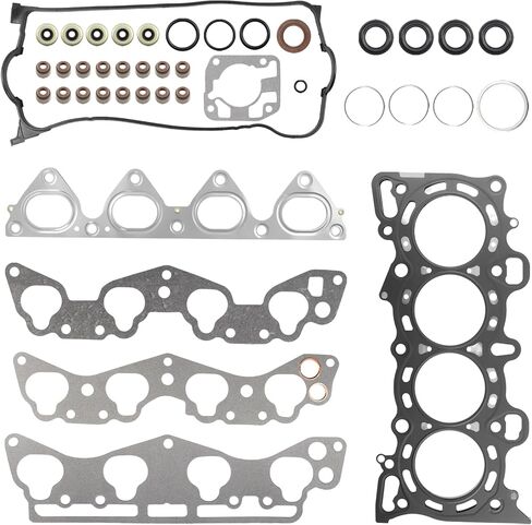 HS9915PT1 1.6L Cylinder Head Gasket Set Compatible with 1996-2000 Honda Civic GX Hx Cx Dx Lx EX Del Sol, MLS Head Gasket Kit Replaces# HS9915PT1-1 HS1400HBS in Saudi Arabia