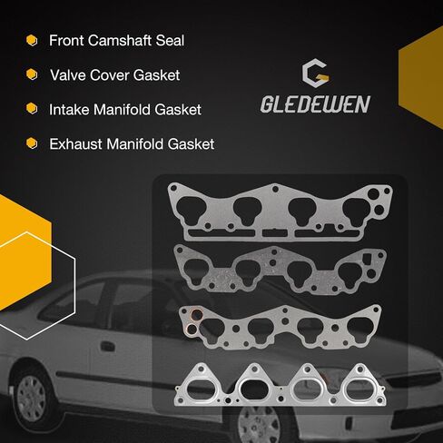 HS9915PT1 1.6L Cylinder Head Gasket Set Compatible with 1996-2000 Honda Civic GX Hx Cx Dx Lx EX Del Sol, MLS Head Gasket Kit Replaces# HS9915PT1-1 HS1400HBS in Saudi Arabia