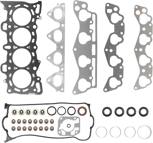 HS9915PT1 1.6L Cylinder Head Gasket Set Compatible with 1996-2000 Honda Civic GX Hx Cx Dx Lx EX Del Sol, MLS Head Gasket Kit Replaces# HS9915PT1-1 HS1400HBS in Saudi Arabia