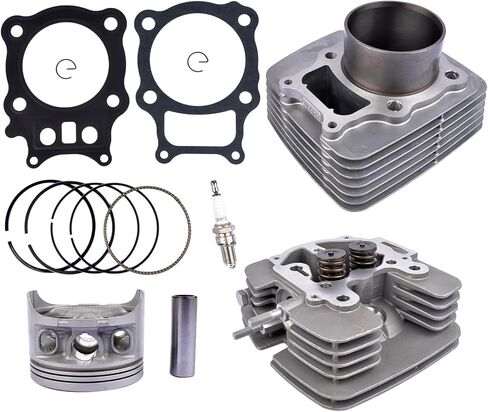 مجموعة طعنات رأس الأسطوانة 13101-HN5-670 MK1000988 استبدال Honda Fourtrax Rancher 350 ES 2X4 2000-2006 13103-HN5-670 12100-HN5-670 Geluoxi in Kuwait