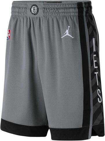 Jordan Brooklyn Nets NBA Edition Shorts Mens Size- 3X-Large Grey in Saudi Arabia