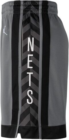 Jordan Brooklyn Nets NBA Edition Shorts Mens Size- 3X-Large Grey in Saudi Arabia