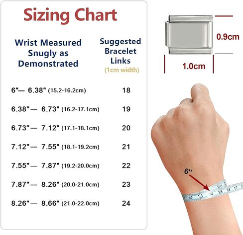 مجموعة السحر الإيطالي Papasgix - 10 مم*9 مم رابط سوار سحر إيطالي ، زهرة الكرز الحب الفراشة سحر DIY مع هدايا المجوهرات الأدوات in Kuwait