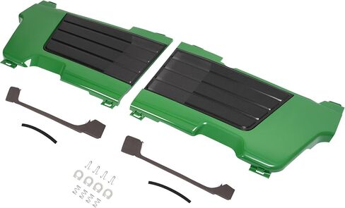 HECASA Tractor Side Panels and Grille Compatible with John Deere 4200 4300 4400 Replacement for LVU10564 LVU10565 w/Foam Panel Clip in Saudi Arabia