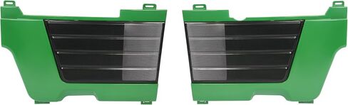 HECASA Tractor Side Panels and Grille Compatible with John Deere 4200 4300 4400 Replacement for LVU10564 LVU10565 w/Foam Panel Clip in Saudi Arabia