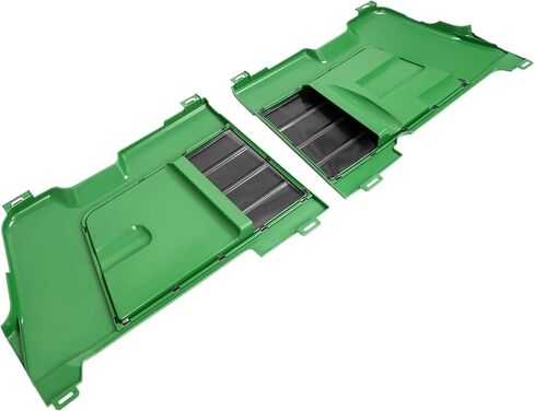HECASA Tractor Side Panels and Grille Compatible with John Deere 4200 4300 4400 Replacement for LVU10564 LVU10565 w/Foam Panel Clip in Saudi Arabia