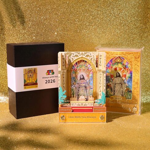 3D Art Calendar Memo Pad 2025 ، Creative Time Piece Calendar Magic Castle Rip Away Paper Corving Licky DIY ملاحظة in Kuwait