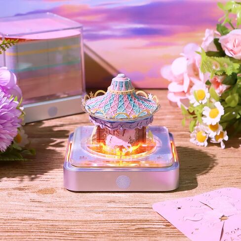 3D Art Calendar Memo Pad 2025, Creative Time Piece Calendar Magic Castle Rip Away Paper Carving Sticky DIY Note in Kuwait