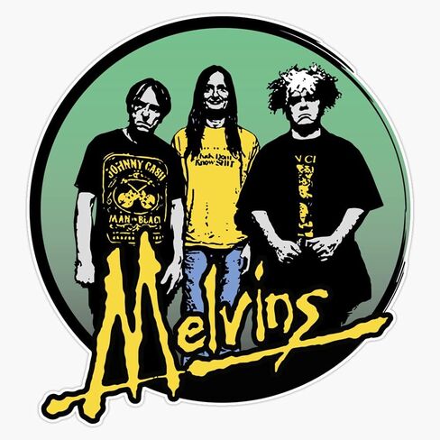 Melvins Vinyl Decal Wall Laptop Bumper Sticker 5" in Saudi Arabia