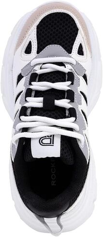 Rockport Kids Boys Sneakers - Durable, Breathable Mesh Design with Cushioned Sole for Comfort - Athletic Shoes for Walking, Running, and School Lace-Up/Bungee (Big Kids & Little Kids) in Saudi Arabia