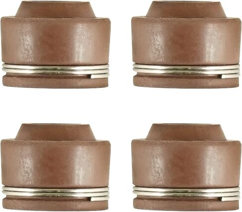 Caltric 4 Valve Seals Compatible With John Deere M76090 XUV620i Gas XUV625i Gas HPX615E GX345 in Saudi Arabia