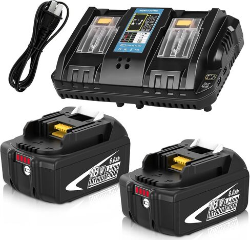 DC18RC 18V استبدال شاحن ماكيتا 18V بطارية ليثيوم شاحن متوافق مع Mkita 14.4V-18V LXT بطارية ليثيوم أيون BL1815 BL1830 BL1840 BL1845 BL1850B BL1860 BL1860B أدوات كهربائية لاسلكية in Kuwait