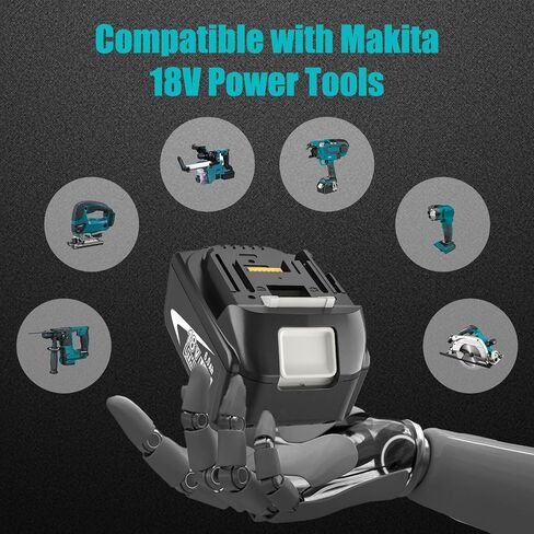 DC18RC 18V استبدال شاحن ماكيتا 18V بطارية ليثيوم شاحن متوافق مع Mkita 14.4V-18V LXT بطارية ليثيوم أيون BL1815 BL1830 BL1840 BL1845 BL1850B BL1860 BL1860B أدوات كهربائية لاسلكية in Kuwait