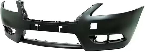 Sentra Front Bumper Cover Kit Replacement for 2013 2014 2015 Nissan Sentra S SV SL FE Sedan, W/Upper Grill Lower Grille w/Fog Lights Full Front Bumper Set in Saudi Arabia