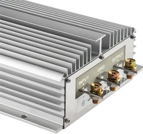 1pc 12v إلى 24v 40a 50a 60a 80a 100a 150a 200a Boost Power Converter منظم الجهد (12 فولت إلى 24 فولت) in Kuwait