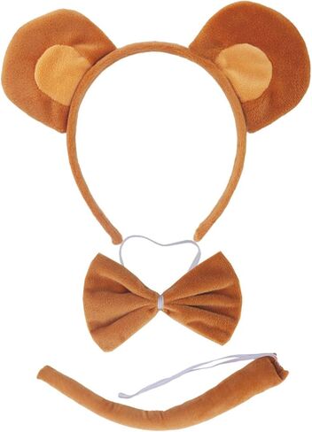 أذنين حيوان لطيف قرون عقال مرنة الشعر طوق رأس أزياء هالوين أزياء عيد الميلاد ملحقات تأثيري in Kuwait