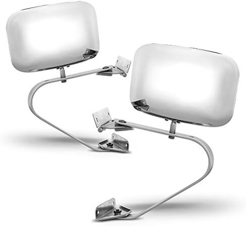 AKKON - For 80-96 Bronco 84-90 Bronco II 80-83 F-100 80-96 F-150 80-96 F-250 80-97 F-350 Silver Mirror Pair in Saudi Arabia