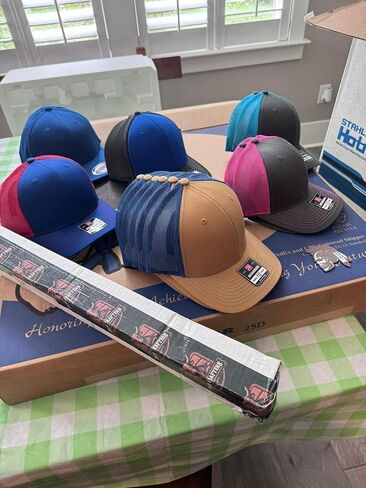 Richardson 112 Structured Classic Trucker Snapback Custom Box in Saudi Arabia