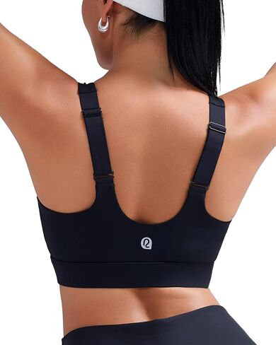 RUNNING GIRL Adjustable Straps High Impact Sports Bra for Women,High Support Workout Sports Bras with Sewn in Pads in Saudi Arabia