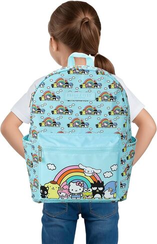 Hello Kitty و Friends شخصيات مفضلة للبالغين 16.5 "حقيبة ظهر نايلون على ظهر النايلون in Kuwait