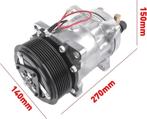 استبدال ضاغط Geluoxi AC لـ Thermo King Tripac APU مع القابض PN 102-1018 الناقل Transicold PN 102-580 48845122 in Saudi Arabia