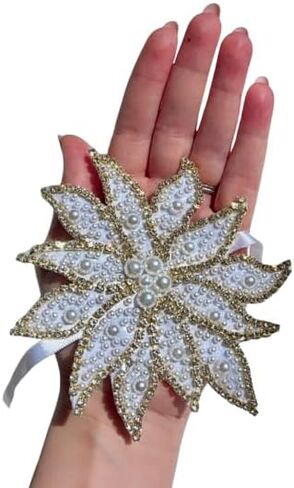 Henna Night Hand Wrap khena pech for Afghan Persian Weddings - Bridal and Groom Hand Covering for Traditional Henna Ceremony (2 hand wraps) (Green) in Saudi Arabia