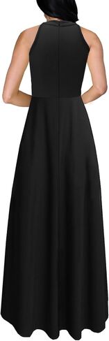 فستان رسمي للنساء الأنيقة الرسن العنق in Kuwait