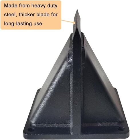 JINHAN Small Firewood Kindling Splitter - Portable Log Splitting Tool, Fire Pit and Wood Stove Fireplace Kindling Splitter, Wood Splitter Wedge for Home, Campsite & More in Kuwait