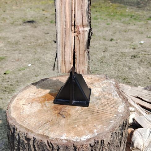 JINHAN Small Firewood Kindling Splitter - Portable Log Splitting Tool, Fire Pit and Wood Stove Fireplace Kindling Splitter, Wood Splitter Wedge for Home, Campsite & More in Kuwait