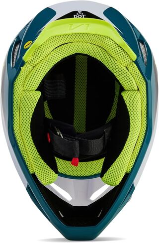 Fox Racing V1 Motocross Helmet, Nitro Maui Blue, Medium in Saudi Arabia