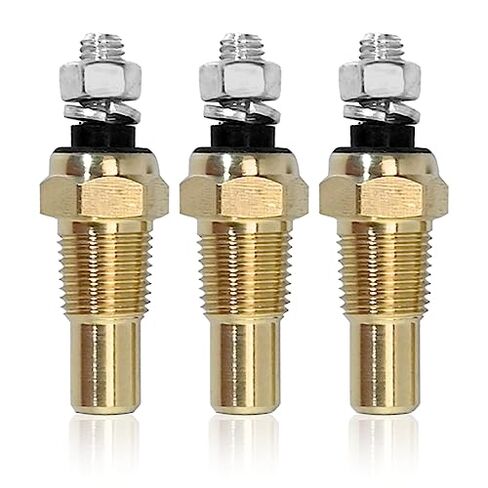 3pcs زيت درجة حرارة الماء درجة حرارة درجة الحرارة 1/8 NPT مستشعر درجة حرارة المبرد مرسل مقياس كهربائي 0 درجة مئوية ~ 150 درجة مئوية in Saudi Arabia