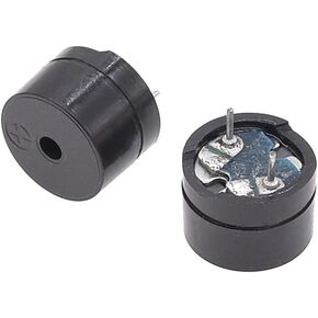 10-100 pcs Universal Passive Buzzer Electromagnetic Impedance 16 Ohms 16Ω AC 2KHz 3V 5V 12V Universal Buzzers Speaker(100PCS) in Saudi Arabia