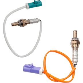 Dasbecan Upstream and Downstream Oxygen Sensor Set Compatible with Ford Fiesta 1.6L 2011-2019 O2 Sensor in Kuwait