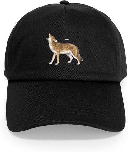 Cafepress Coyote Wild Animal Cap Cap قابلة للتعديل in Saudi Arabia