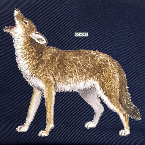 Cafepress Coyote Wild Animal Cap Cap قابلة للتعديل in Saudi Arabia