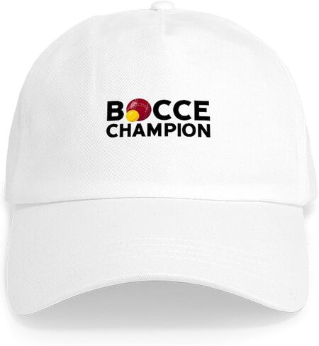 CafePress Bocce Champion Cap قبعة البيسبول القابلة للتعديل الفريدة in Saudi Arabia