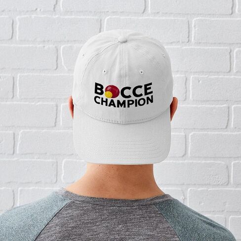 CafePress Bocce Champion Cap قبعة البيسبول القابلة للتعديل الفريدة in Saudi Arabia