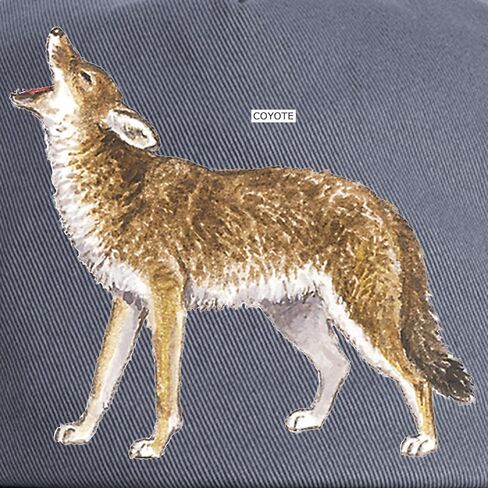 CafePress Coyote Wild Animal Cap Adjustable Baseball Cap in Saudi Arabia