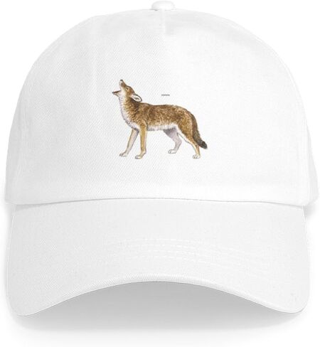 CafePress Coyote Wild Animal Cap Adjustable Baseball Cap in Saudi Arabia
