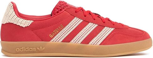 أديداس OG Gazelle للسيدات ID7005 (فضي داون/حذاء باللون الأبيض)، مقاس 8 in Saudi Arabia