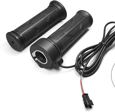 Ebile Full Twist Throttle WUXING 192X Electric Bicycle Right Handle Throttle Waterproof/SM Connector for E Bike or Electric Scooter (SM Plug) in Saudi Arabia