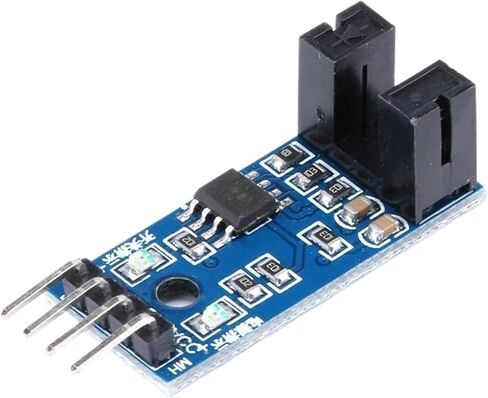 5/1pcs Speed Sensor Module Slot-Type IR Optocoupler LM393 Groove Coupler Sensor 3.3V-5V Connect Relay Buzzer Module(1 piece-01) in Saudi Arabia