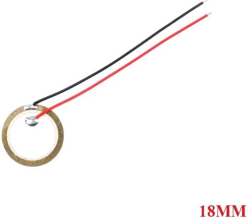 10pcs Piezoelectric Piezo Ceramic لوحة رقاقة الخزانة مستشعر دا 12 مم/15 مم/18 مم/20 مم/27 مم/35 مم/50 مم لمكبرات الصبر الجرس (10pcs 27mm) in Kuwait