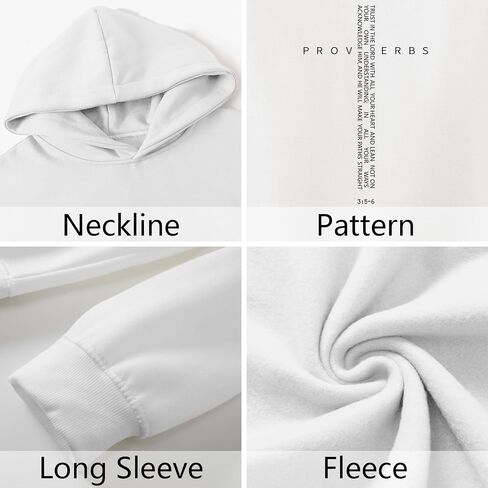 Christian Hoodies for Men Inspirational Religious Faith Cross Sweatshirts Vintage Bible Verse Graphic Hoodie Pullover in Saudi Arabia