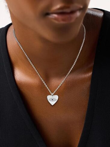 قلادة من الذهب البريسو مكتنزة للنساء 14 كيلو بايت/الفضة مطلية سلسلة تبديل قلادة قلادة قلادة قلادة قلادة قلادة شريرة العيون القلادة للنساء in Kuwait