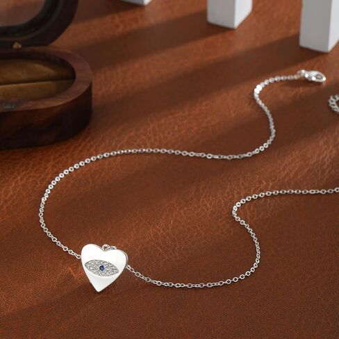 قلادة من الذهب البريسو مكتنزة للنساء 14 كيلو بايت/الفضة مطلية سلسلة تبديل قلادة قلادة قلادة قلادة قلادة قلادة شريرة العيون القلادة للنساء in Kuwait