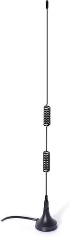 Bingfu 20-1300MHz Police Scanner Antenna Radio Scanner Magnetic Base Antenna HF VHF UHF Ham Radio BNC Male Antenna (2-Pack) Compatible with Uniden Bearcat Whistler Radio Shack Police Radio Scanner in Saudi Arabia