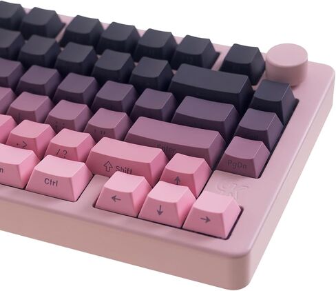 GK GAMAKAY أغطية مفاتيح يابانية بيضاء 129 مفتاحًا PBT Dye-Sub باللون الأبيض مجموعة أغطية مفاتيح بسيطة مناسبة للوحة مفاتيح الألعاب الميكانيكية LK67 TK75 MK61/87/98/104/108 (أبيض ياباني) in Kuwait