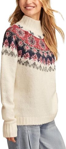Lucky Brand Women's Fairisle Turtleneck in Saudi Arabia